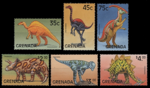 Grenada 1999 - Mi-Nr. 4007-4012 ** - MNH - Prähistorische Tiere