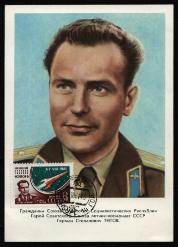 Russia / Sowjetunion 1961 - Mi-Nr. 2522 A - Maxikarte - Raumfahrt / Space