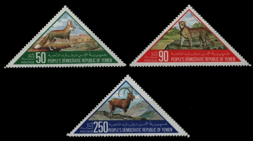 Südjemen 1981 - Mi-Nr. 276-278 ** - MNH - Wildtiere / Wild animals