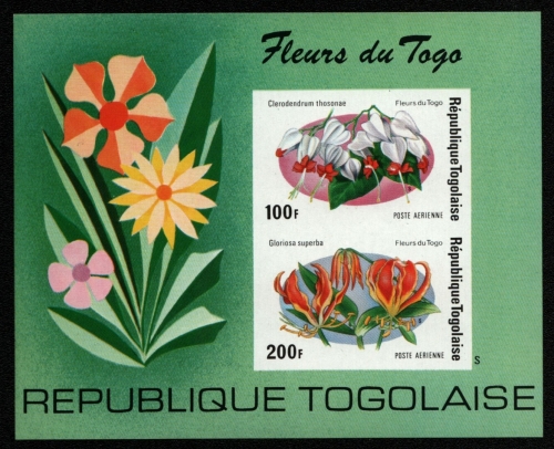 Togo 1975 - Mi-Nr. Block 93 B ** - MNH - Blumen / Flowers