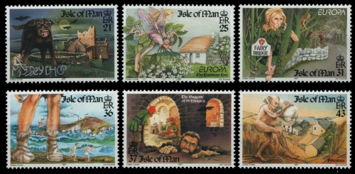 Isle of Man 1997 - Mi-Nr. 716-721 ** - MNH - Sagen