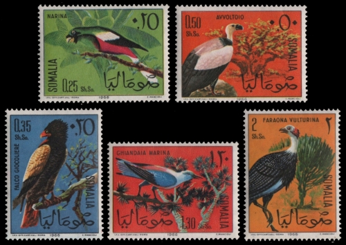 Somalia 1966 - Mi-Nr. 84-88 ** - MNH - Vögel / Birds