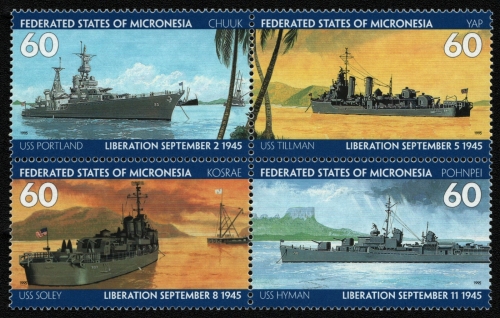 Mikronesien 1995 - Mi-Nr. 435-438 ** - MNH - Schiffe / Ships
