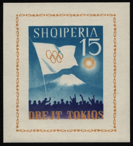 Albanien 1964 - Mi-Nr. Block 23 ** - MNH - Olympia Tokio