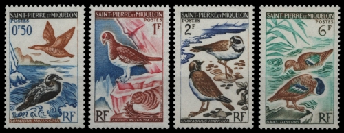 St. Pierre & Miquelon 1963 - Mi-Nr. 398-401 ** - MNH - Vögel / Birds