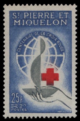 St. Pierre & Miquelon 1963 - Mi-Nr. 404 ** - MNH - Rotes Kreuz / Red cross