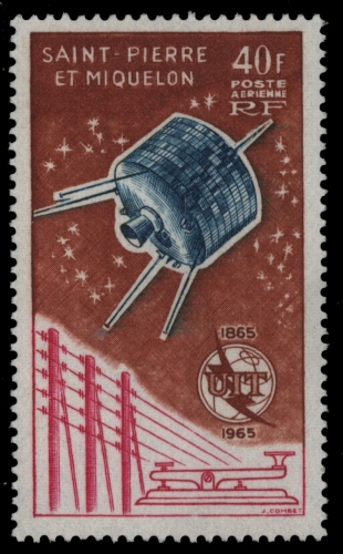 St. Pierre & Miquelon 1965 - Mi-Nr. 412 ** - MNH - Raumfahrt / Space