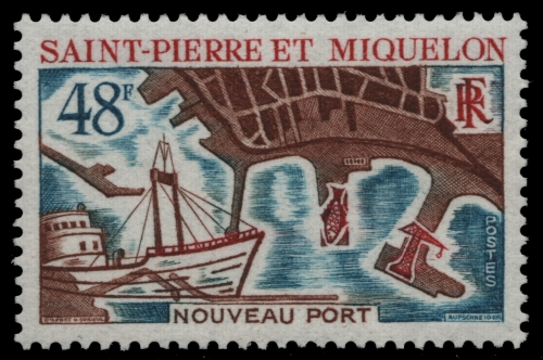 St. Pierre & Miquelon 1967 - Mi-Nr. 420 ** - MNH - Schiffe / Ships
