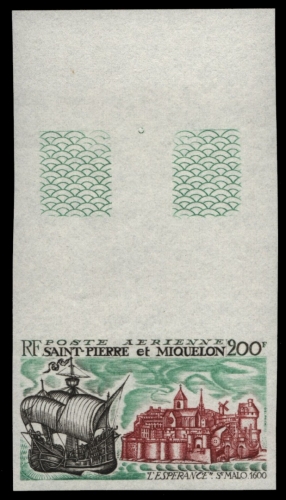 St. Pierre & Miquelon 1969 - Mi-Nr. 441 ** - MNH - ungez. / imp - Schiffe / Ship
