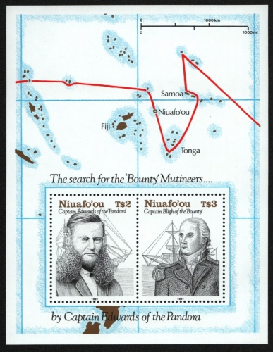 Niuafo'ou-Insel 1991 - Mi-Nr. Block 11 ** - MNH - Schiffe / Ships