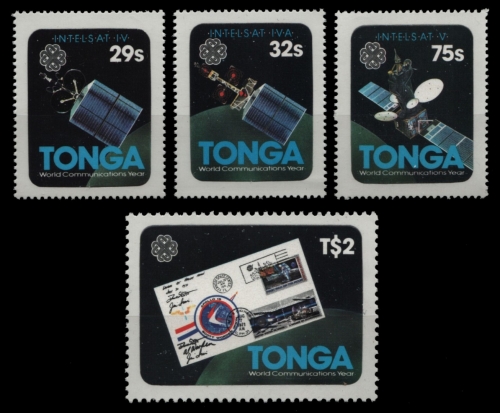 Tonga 1983 - Mi-Nr. 855-858 ** - MNH - Kommunikation