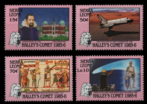 Sierra Leone 1986 - Mi-Nr. 883-886 ** - MNH - Raumfahrt / Space