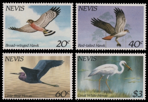 Nevis 1985 - Mi-Nr. 248-251 ** - MNH - Vögel / Birds