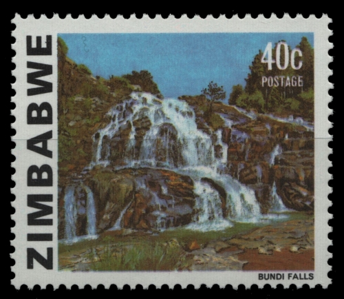 Simbabwe 1983 - Mi-Nr. 271 ** - MNH - Natur - Wasserfall