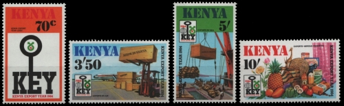 Kenia 1984 - Mi-Nr. 304-307 ** - MNH - Jahr des Exports