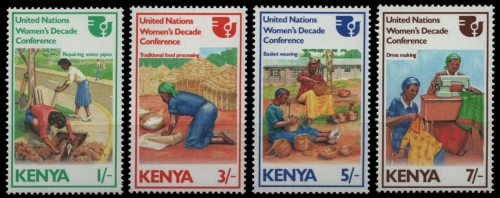 Kenia 1985 - Mi-Nr. 334-337 ** - MNH - Frauenkonferenz