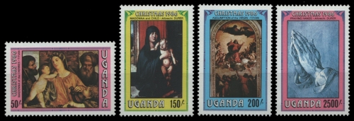 Uganda 1986 - Mi-Nr. 509-512 ** - MNH - Weihnachten / X-mas