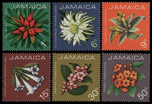Jamaika 1973 - Mi-Nr. 369-374 ** - MNH - Blumen / Flowers