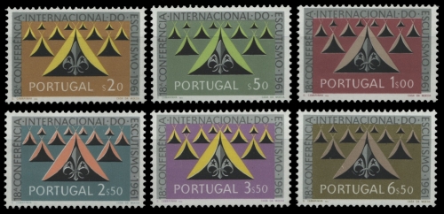 Portugal 1962 - Mi-Nr. 917-922 ** - MNH - Pfadfinder / Scouts