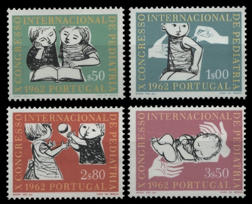 Portugal 1962 - Mi-Nr. 923-926 ** - MNH - Kinderheilkunde