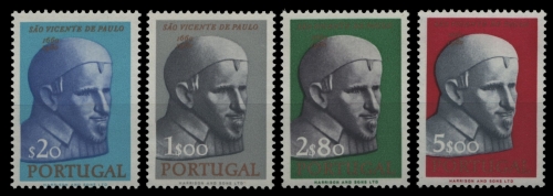 Portugal 1963 - Mi-Nr. 941-944 ** - MNH - Vinzenz von Paul