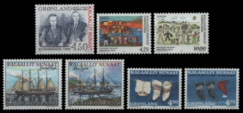 Grönland 1998 - Mi-Nr. 315, 323-324, 327-328 y & 329-330 y ** - MNH - 4 Ausgaben