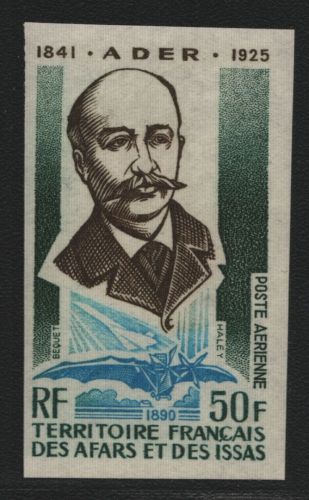 Afar und Issa 1975 - Mi-Nr. 132 ** - MNH - ungezähnt - Clement Ader