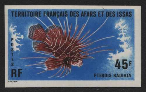 Afar und Issa 1976 - Mi-Nr. 154 ** - MNH - ungezähnt - Fische / Fish