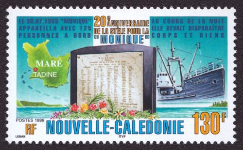 Neukaledonien 1998 - Mi-Nr. 1154 ** - MNH - Schiffe / Ships