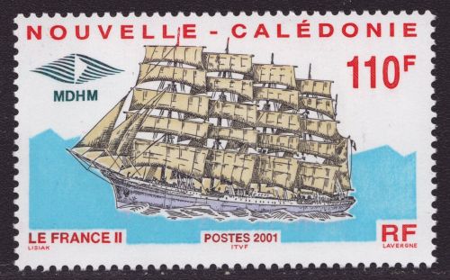 Neukaledonien 2001 - Mi-Nr. 1233 ** - MNH - Schiffe / Ships