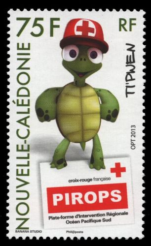 Neukaledonien 2013 - Mi-Nr. 1609 ** - MNH - Rotes Kreuz / Red cross