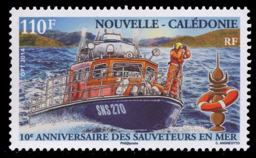 Neukaledonien 2014 - Mi-Nr. 1653 ** - MNH - Seenotrettungsdienst