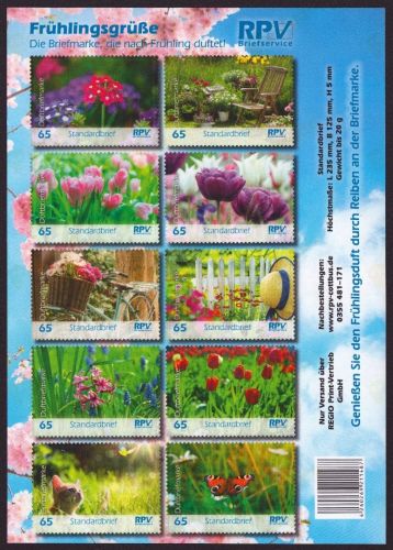 BRD 2018 ** - MNH - Privatpost RPV - Fauna & Flora