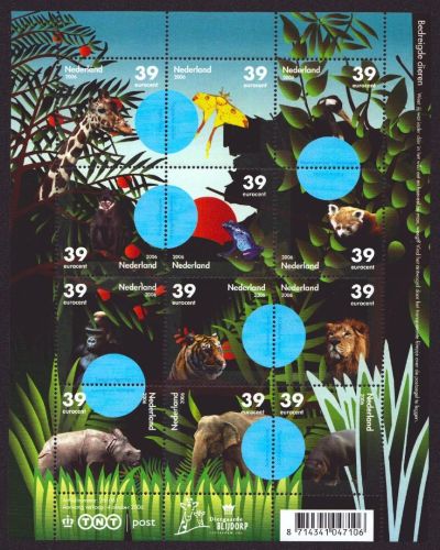 Niederlande 2006 - Mi-Nr. 2421-2432 ** - MNH - Wildtiere / Wild animals