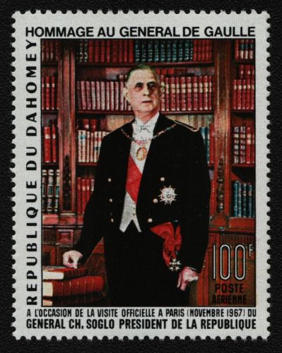 Dahomey 1967 - Mi-Nr. 330 ** - MNH - Charles de Gaulle