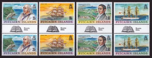 Pitcairn 1999 - Mi-Nr. 538-541 ** - MNH - Stegpaare - Schiffe / Ships