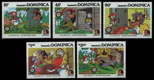 Dominica 1985 - Mi-Nr. 939-943 ** - MNH - Walt Disney