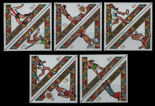 Cook-Inseln 1969 - Mi-Nr. 218-227 ** - MNH - Sportspiele