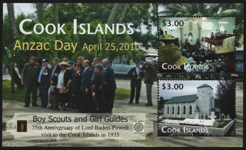 Cook-Inseln 2010 - Mi-Nr. Block 220 ** - MNH - Pfadfinder / Scouts