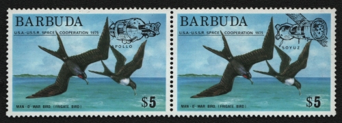 Barbuda 1975 - Mi-Nr. 227-228 ** - MNH - Raumfahrt / Space