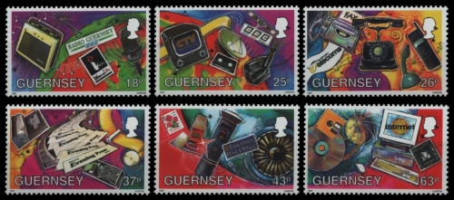 Guernsey 1997 - Mi-Nr. 741-746 ** - MNH - Kommunikationsmittel