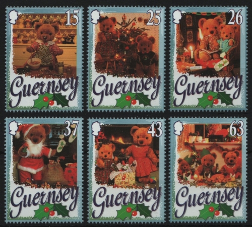 Guernsey 1997 - Mi-Nr. 747-752 ** - MNH - Weihnachten / X-mas