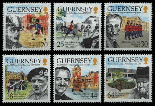 Guernsey 1999 - Mi-Nr. 813-818 ** - MNH - Militärakademie