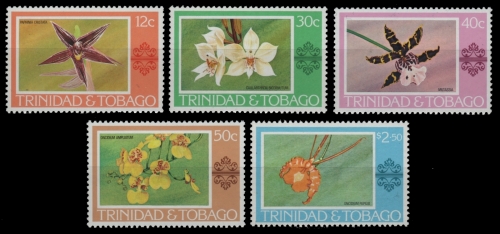 Trinidad & Tobago 1978 - Mi-Nr. 367-371 ** - MNH - Orchideen / Orchids