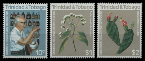 Trinidad & Tobago 1982 - Mi-Nr. 445-447 ** - MNH - Pflanzen / Plants