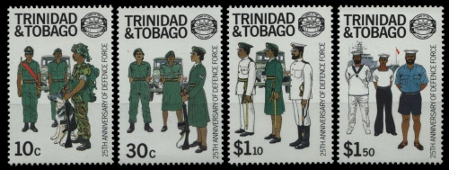 Trinidad & Tobago 1988 - Mi-Nr. 554-557 ** - MNH - Armee