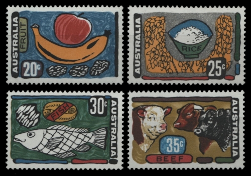 Australien 1972 - Mi-Nr. 491-494 ** - MNH - Grundstoffindustrie