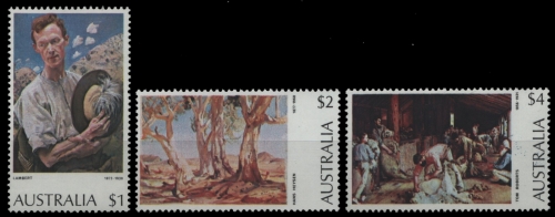 Australien 1974 - Mi-Nr. 546-548 ** - MNH - Gemälde / Paintings
