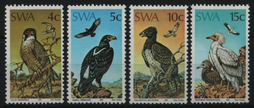 Südwestafrika 1975 - Mi-Nr. 402-405 ** - MNH - Vögel / Birds