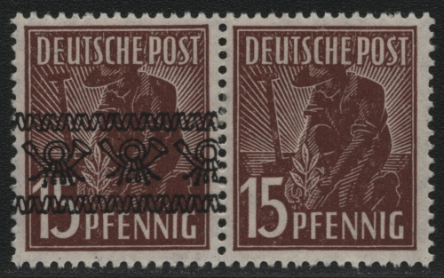 Bizone 1948 - Mi-Nr. 41 I F ** - MNH - BPP-Signatur